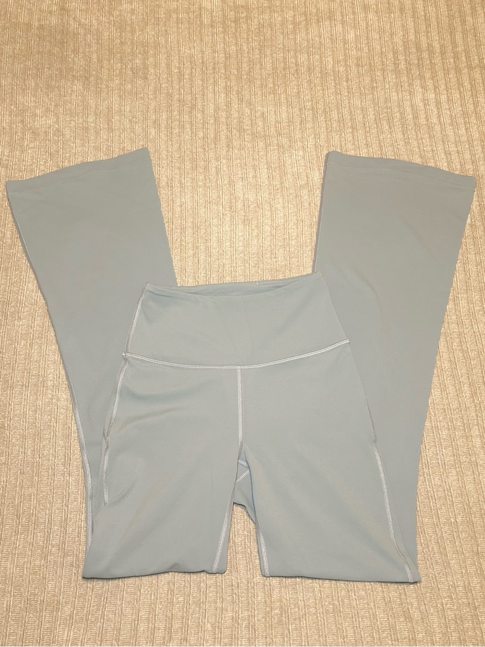 Lululemon Groove Super-High-Rise Flared Pants Pastel Blue 4